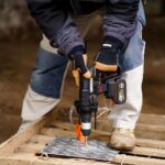 WORX WX381 20Volt 4.0Ah. 2J Li-ion Tek Akülü Profesyonel SDS-Plus Pnömatik Kırıcı/Delici + 3 Parça Delme Ucu - Görsel 9