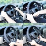 Michelin MC1000N Premium Suni Deri Direksiyon Kılıfı SİYAH - Görsel 8