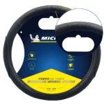 Michelin MC1003N Premium Suni Deri Direksiyon Kılıfı SİYAH - Görsel 8