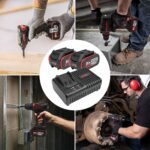 Kress KAD21 20Volt 4.0Ah Li-ion KrossPack 2 Adet Akü ve Akü Şarj Cihazı - Görsel 5