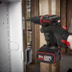 Kress KUA71 20Volt/4.0Ah Li-ion Çift Akülü Kömürsüz Profesyonel Şarjlı Matkap - Görsel 5