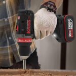 Kress KUA72.1 20Volt/4.0Ah Li-ion Çift Akülü Kömürsüz Profesyonel Şarjlı Matkap - Görsel 3