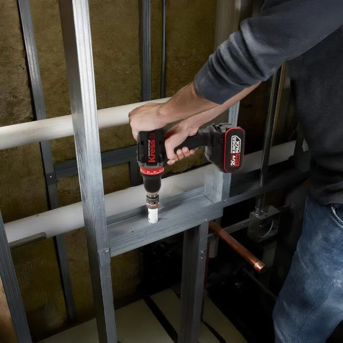 Kress KUA72.1 20Volt/4.0Ah Li-ion Çift Akülü Kömürsüz Profesyonel Şarjlı Matkap - Görsel 5