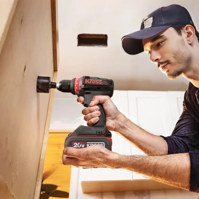 Kress KUA72.1 20Volt/4.0Ah Li-ion Çift Akülü Kömürsüz Profesyonel Şarjlı Matkap - Görsel 6