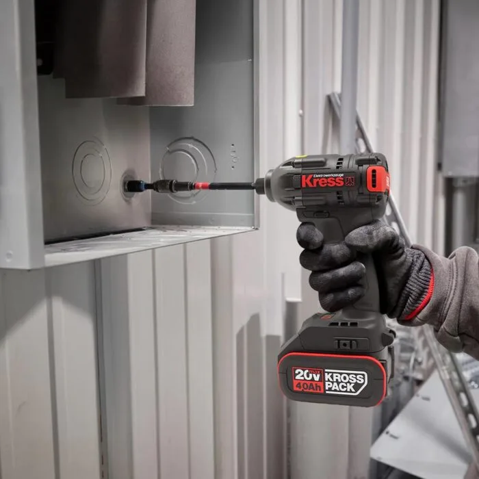 Kress KUB60.91 20Volt 230Nm Kömürsüz Profesyonel Şarjlı Darbeli Tornavida (Akü Dahil Değildir) - Görsel 6