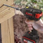 Kress KUB60.91 20Volt 230Nm Kömürsüz Profesyonel Şarjlı Darbeli Tornavida (Akü Dahil Değildir) - Görsel 9