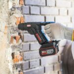 Kress KUC50.2 20Volt/4.0Ah. Li-ion Çift Akülü Kömürsüz 1.7J Profesyonel SDS-Plus Pnömatik Matkap + 10mm Mandren - Görsel 4