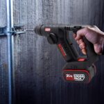 Kress KUC50.2 20Volt/4.0Ah. Li-ion Çift Akülü Kömürsüz 1.7J Profesyonel SDS-Plus Pnömatik Matkap + 10mm Mandren - Görsel 7