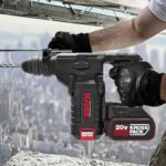 Kress KUC61.2 20Volt 4.0Ah. 2.2J Li-ion Çift Akülü Kömürsüz Profesyonel SDS-Plus Pnömatik Kırıcı/Delici - Görsel 5