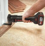 Kress KUD12.91 20Volt Kömürsüz Profesyonel Çok Amaçlı Kesme Raspalama ve Zımpara + 24 Parça Aks (Akü Dahil Değildir) - Görsel 4