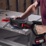 Kress KUE01 20Volt/4.0Ah Li-ion Çift Akülü Kömürsüz Profesyonel Tilki Kuyruğu Testere - Görsel 10