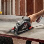 Kress KUE11 20Volt 4.0Ah. Li-ion 140MM Çift Akülü Kömürsüz Profesyonel Çok Amaçlı Daire Testere - Görsel 6