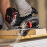 Kress KUE12.1 20Volt 4.0Ah. Li-ion 165MM Çift Akülü Kömürsüz Profesyonel Daire Testere - Görsel 4