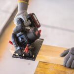 Kress KUE12.1 20Volt 4.0Ah. Li-ion 165MM Çift Akülü Kömürsüz Profesyonel Daire Testere - Görsel 7