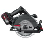 Kress KUE15 20Volt 4.0Ah. Li-ion 185MM Çift Akülü Kömürsüz Profesyonel Daire Testere - Görsel 2