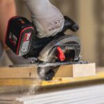 Kress KUE15 20Volt 4.0Ah. Li-ion 185MM Çift Akülü Kömürsüz Profesyonel Daire Testere - Görsel 5