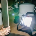 Kress KUF05.9 20Volt 750/1500 Lümen Profesyonel Led Projektör (Akü Dahil Değildir) - Görsel 7