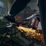 Kress KUH04 20Volt 4.0Ah. Li-ion Çift Akülü 125mm Kömürsüz Profesyonel Şarjlı Devir Ayarlı Avuç Taşlama - Görsel 6