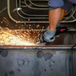 Kress KUS10P 900Watt 125mm Profesyonel Avuç Taşlama - Görsel 8