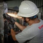 Kress KUS20P 1400Watt 125mm Profesyonel Avuç Taşlama - Görsel 4