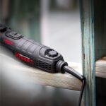 Kress KUW58.1 480Watt Profesyonel Çok Amaçlı Devir Ayarlı Kesme Raspalama ve Zımpara + 12 Parça Aksesuar - Görsel 10