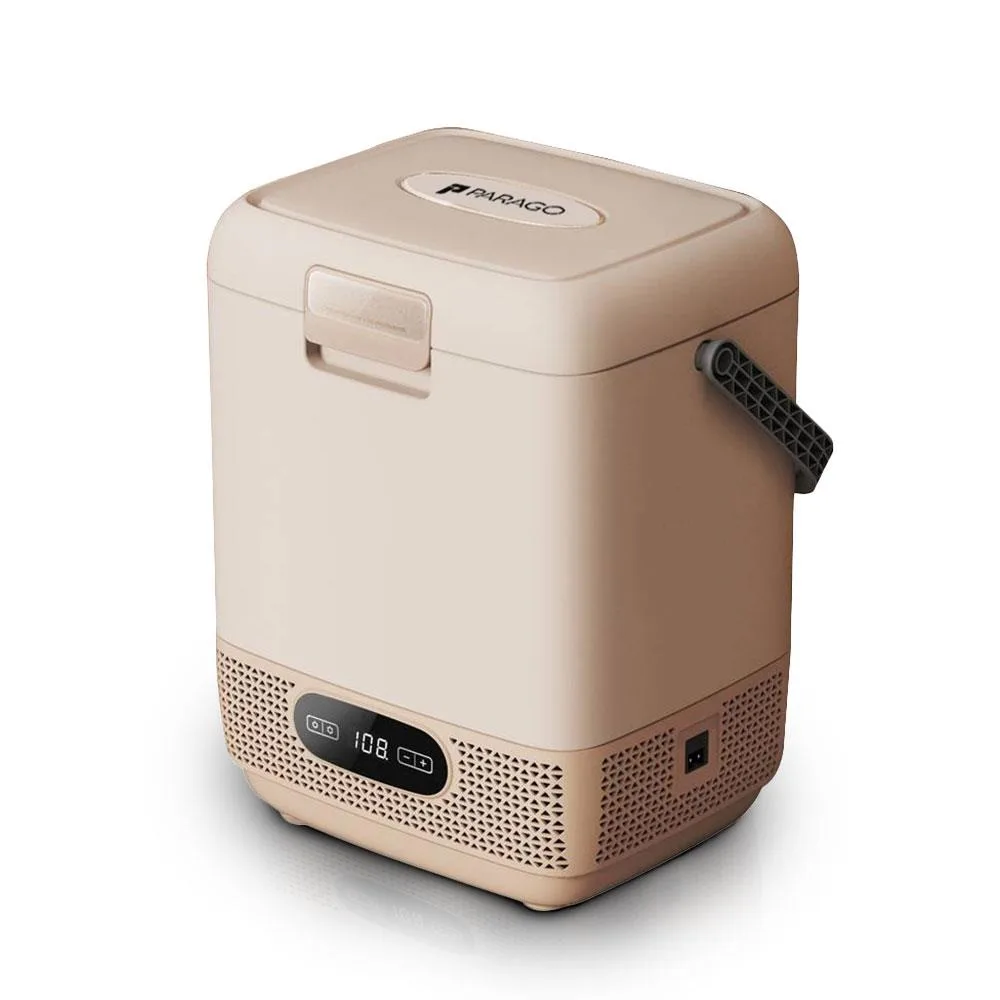 Parago PE12 12/24Volt 12 Litre Taşınabilir Kompresörlü Oto Buzdolabı - Görsel 1