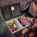 PARAGO PE65B 12/24Volt 65 Litre Çift Bölmeli Outdoor Kompresörlü Oto Buzdolabı/Dondurucu - Görsel 6