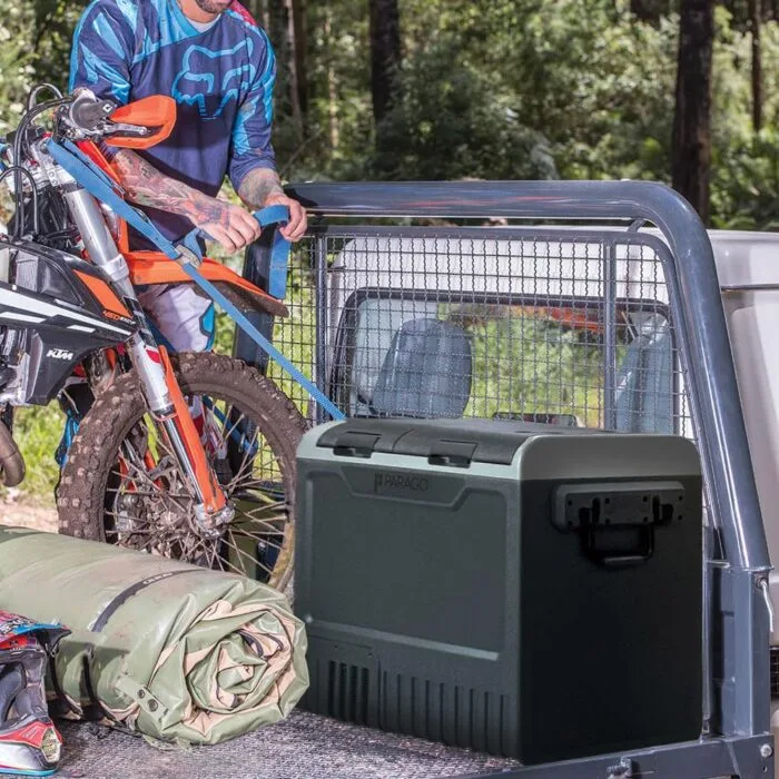 PARAGO PE65B 12/24Volt 65 Litre Çift Bölmeli Outdoor Kompresörlü Oto Buzdolabı/Dondurucu - Görsel 7