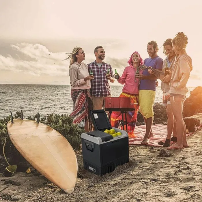 PARAGO PE65B 12/24Volt 65 Litre Çift Bölmeli Outdoor Kompresörlü Oto Buzdolabı/Dondurucu - Görsel 8