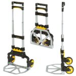 Stanley FT509 70Kg Katlanır Alüminyum El Arabası + FT505 25Kg Katlanır Çok Amaçlı Taşıma Sepeti - Görsel 3