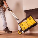 Stanley FT509 70Kg Katlanır Alüminyum El Arabası + FT505 25Kg Katlanır Çok Amaçlı Taşıma Sepeti - Görsel 5