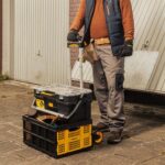 Stanley FT509 70Kg Katlanır Alüminyum El Arabası + FT505 25Kg Katlanır Çok Amaçlı Taşıma Sepeti - Görsel 8