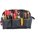 CAT DA980192 16'' Ağır Hizmet Geniş Ağızlı Bez Alet Takım Çantası - Görsel 4