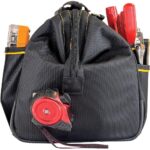 CAT DA980192 16'' Ağır Hizmet Geniş Ağızlı Bez Alet Takım Çantası - Görsel 6