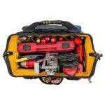 CAT DA980198 18'' Tekerlekli Ağır Hizmet Bez Alet Takım Çantası - Görsel 3