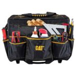 CAT DA980198 18'' Tekerlekli Ağır Hizmet Bez Alet Takım Çantası - Görsel 4