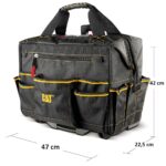 CAT DA980198 18'' Tekerlekli Ağır Hizmet Bez Alet Takım Çantası - Görsel 10