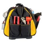 CAT DA980199 18'' Geniş Ağızlı 5 Bölmeli Ağır Hizmet Bez Alet Takım Çantası - Görsel 9