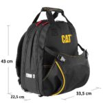 CAT DA980202 17'' 2 Bölmeli Ağır Hizmet Bez Alet Sırt Takım Çantası - Görsel 7