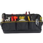 CAT DA980238 20'' Geniş Ağızlı Ağır Hizmet Bez Alet Takım Çantası - Görsel 3