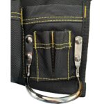 CAT DA980568 Kemerli Askı Kancalı Ağır Hizmet Bel Alet Çantası - Görsel 4