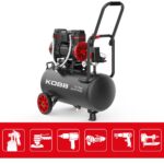 KOBB KBK25S 1.7HP 25Lt 8Bar Yağsız Sessiz Taşınabilir Hava Kompresörü - Görsel 3