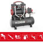 KOBB KBK8S 1.2HP 8Lt 8Bar Yağsız Sessiz Taşınabilir Hava Kompresörü - Görsel 3