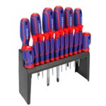 WORKPRO WP200506 18 Parça Duvar Askı Aparatlı Profesyonel CR-V Manyetik Tornavida Seti - Görsel 2