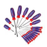 WORKPRO WP200506 18 Parça Duvar Askı Aparatlı Profesyonel CR-V Manyetik Tornavida Seti - Görsel 3