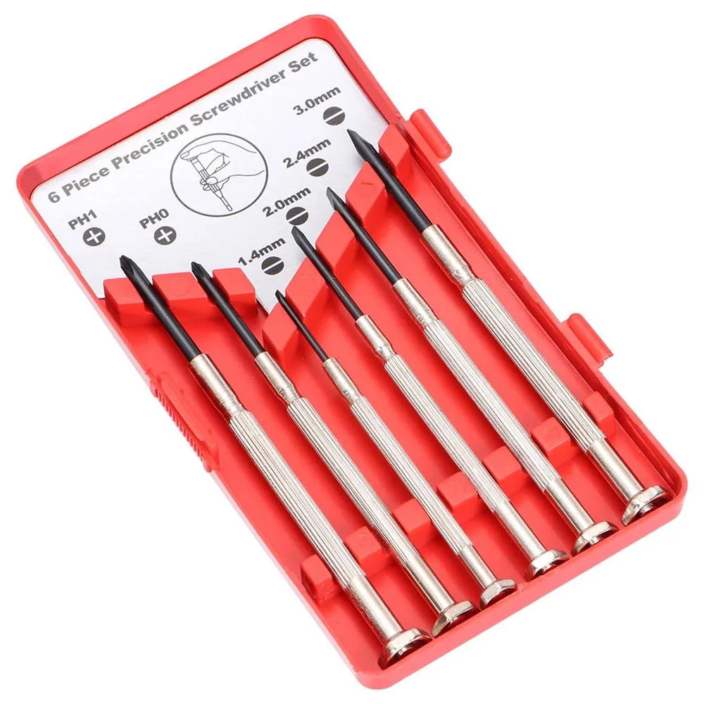 WORKPRO WP200508 6 Parça Saatçi Tornavida Seti - Görsel 1