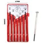 WORKPRO WP200508 6 Parça Saatçi Tornavida Seti - Görsel 3