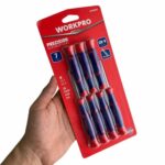 WORKPRO WP200510 7 Parça Profesyonel CR-V Manyetik Hassas Torx Tornavida Seti - Görsel 7