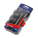 WORKPRO WP200516 18 Parça Profesyonel CR-V Cırcırlı Hassas/Elektronikçi Bits Tornavida Seti - Görsel 3