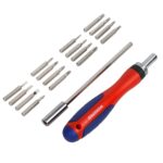 WORKPRO WP200516 18 Parça Profesyonel CR-V Cırcırlı Hassas/Elektronikçi Bits Tornavida Seti - Görsel 5